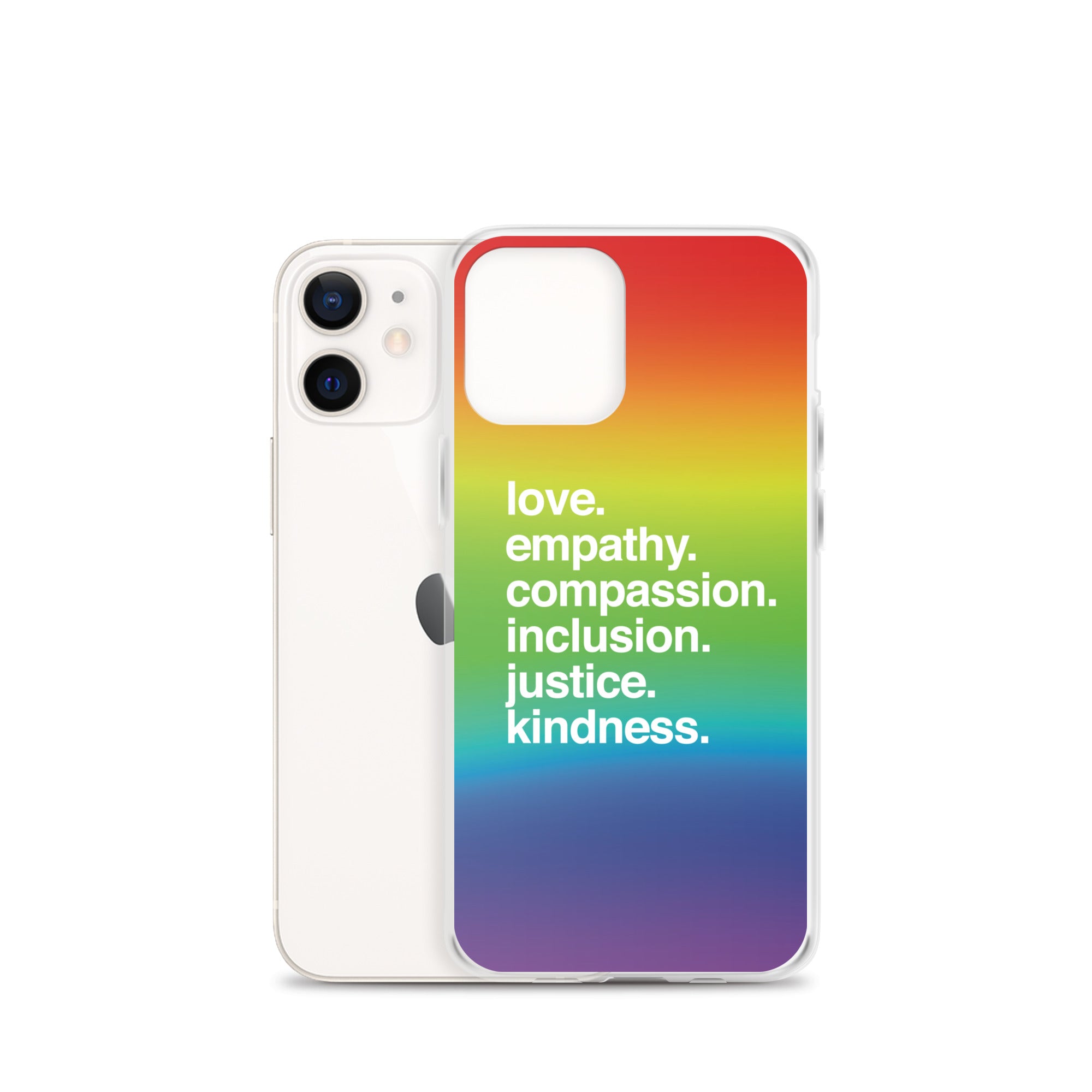 'Kindness Is' Pride iPhone Case