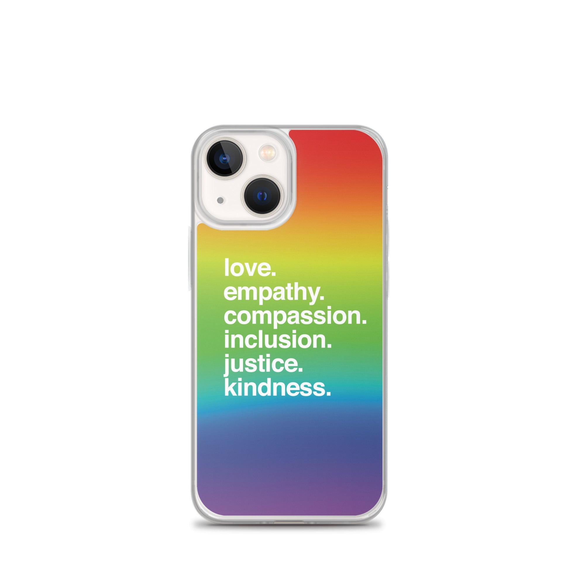 'Kindness Is' Pride iPhone Case