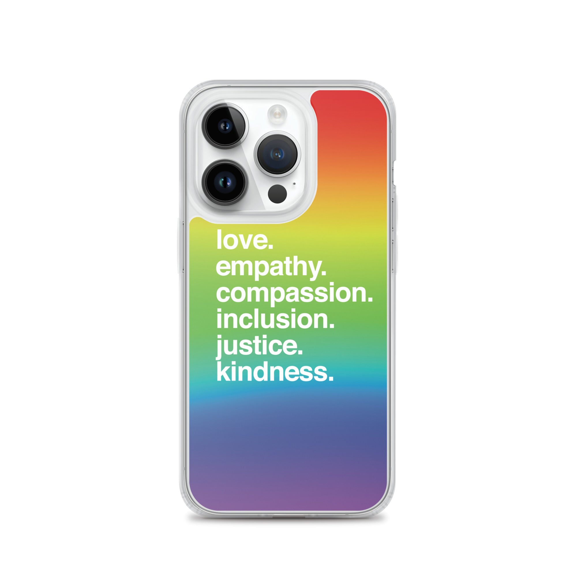 'Kindness Is' Pride iPhone Case