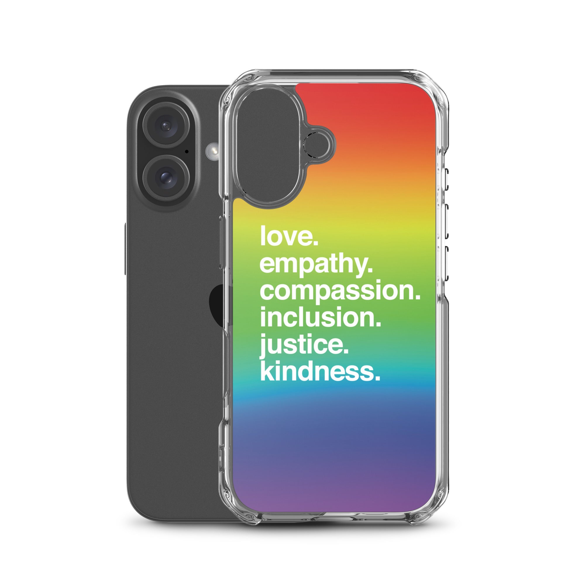 'Kindness Is' Pride iPhone Case