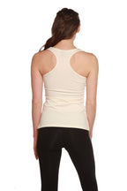 Clearance Women's Bamboo/Cotton Racer Back Tank Top women's tops La Vie Bien Clearance Women's Bamboo/Cotton Racer Back Tank Top