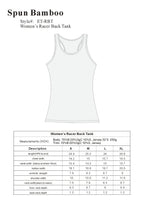 Clearance Women's Bamboo/Cotton Racer Back Tank Top women's tops La Vie Bien Clearance Women's Bamboo/Cotton Racer Back Tank Top