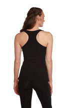 Clearance Women's Bamboo/Cotton Racer Back Tank Top women's tops La Vie Bien Clearance Women's Bamboo/Cotton Racer Back Tank Top