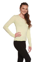 Clearance Women's Scoop Neck 100% Bamboo Viscose Long Sleeve Shirt women's long sleeve La Vie Bien Clearance Women's Scoop Neck 100% Bamboo Viscose Long Sleeve Shirt