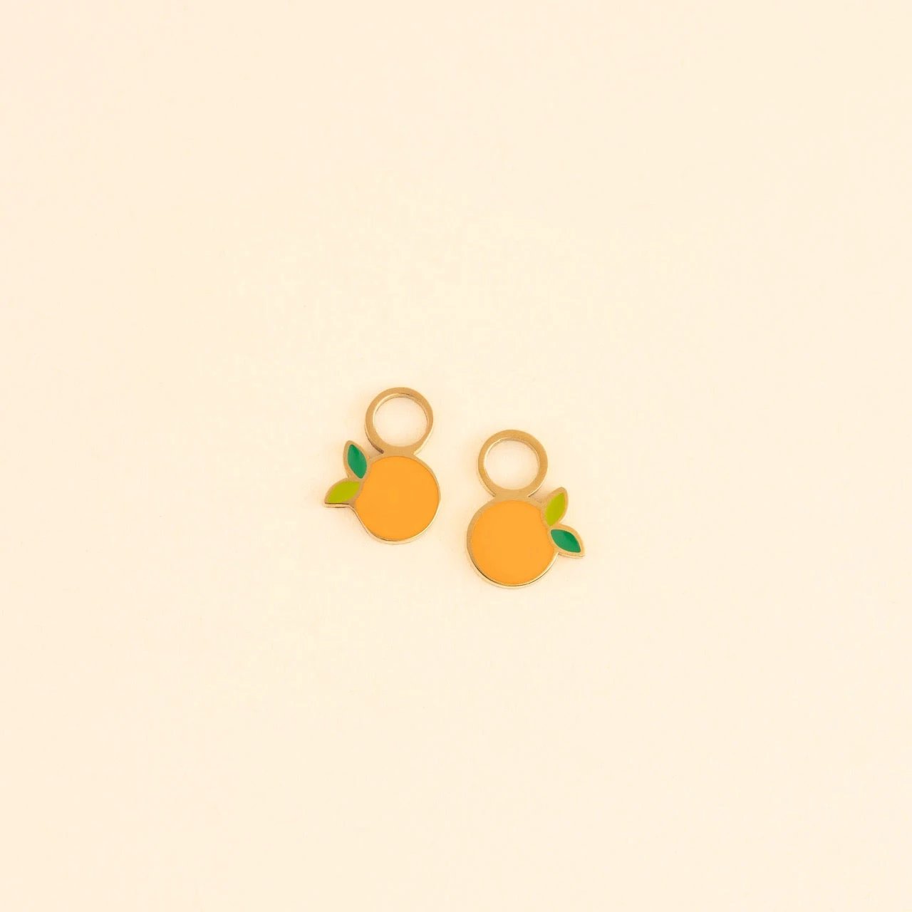 Clementine Huggie Hoop Charms by Oh Clementine