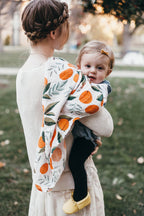 Clementine Swaddle Swaddles La Vie Bien Clementine Swaddle