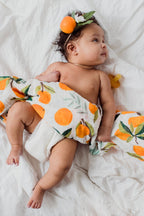 Clementine Swaddle Swaddles La Vie Bien Clementine Swaddle