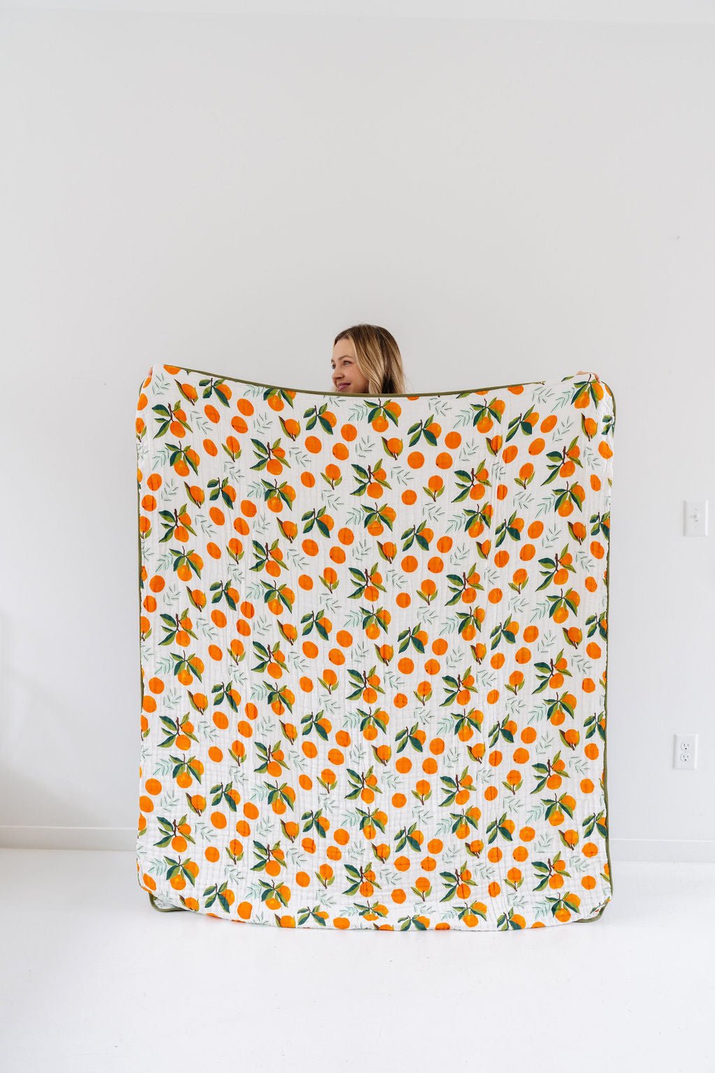 Clementine Throw Blanket Quilts La Vie Bien Clementine Throw Blanket