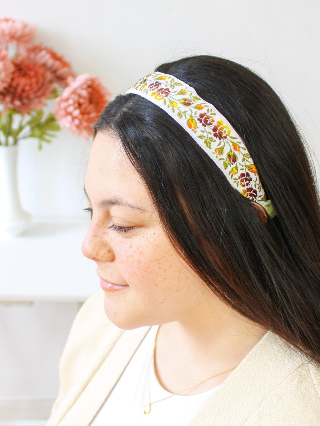 Climbing Roses Headband by Ash & Rose