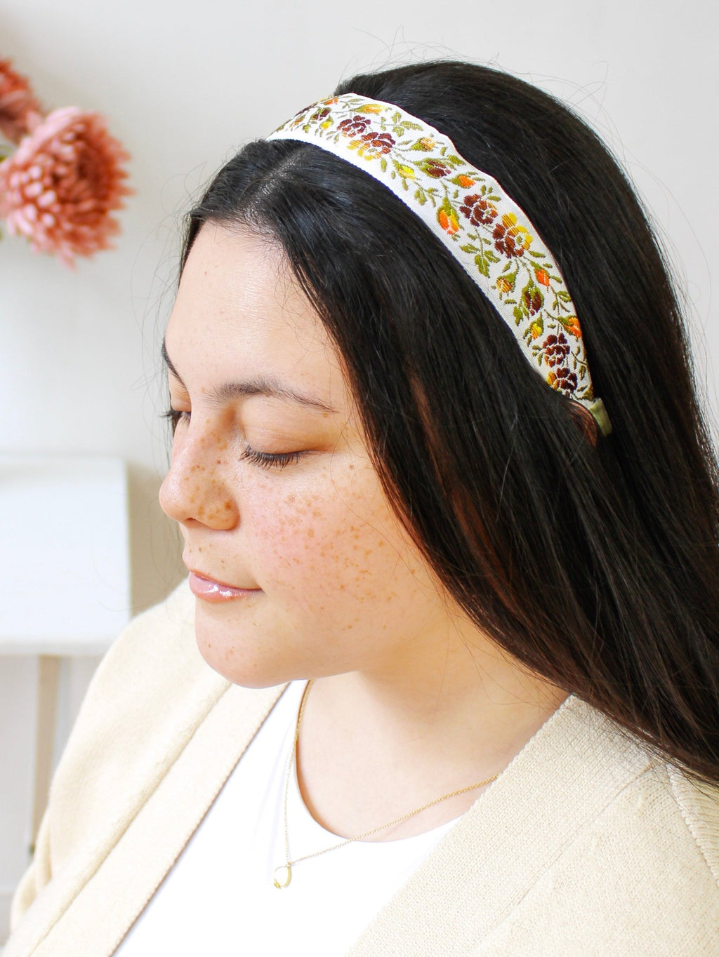 Climbing Roses Headband by Ash & Rose