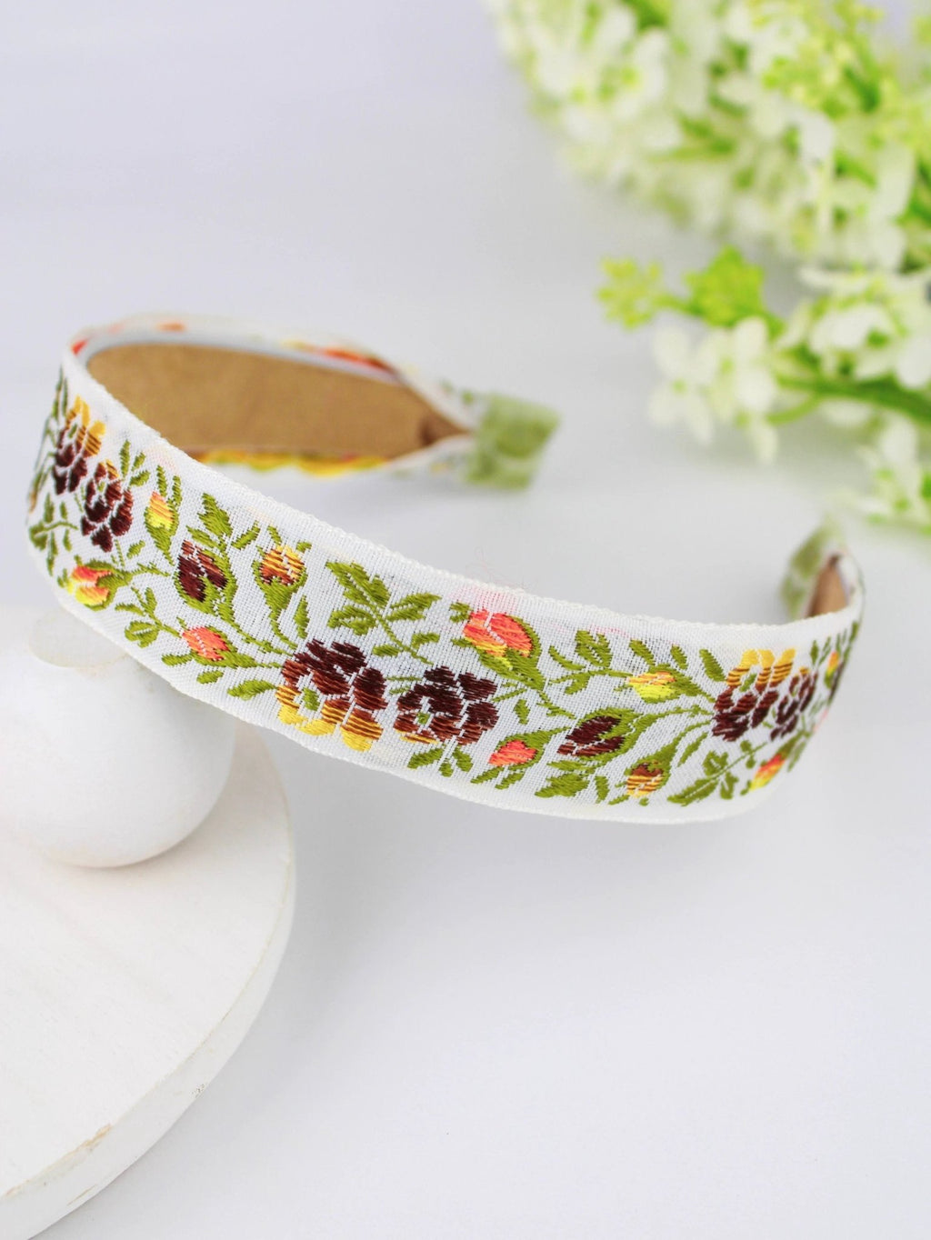 Climbing Roses Headband by Ash & Rose