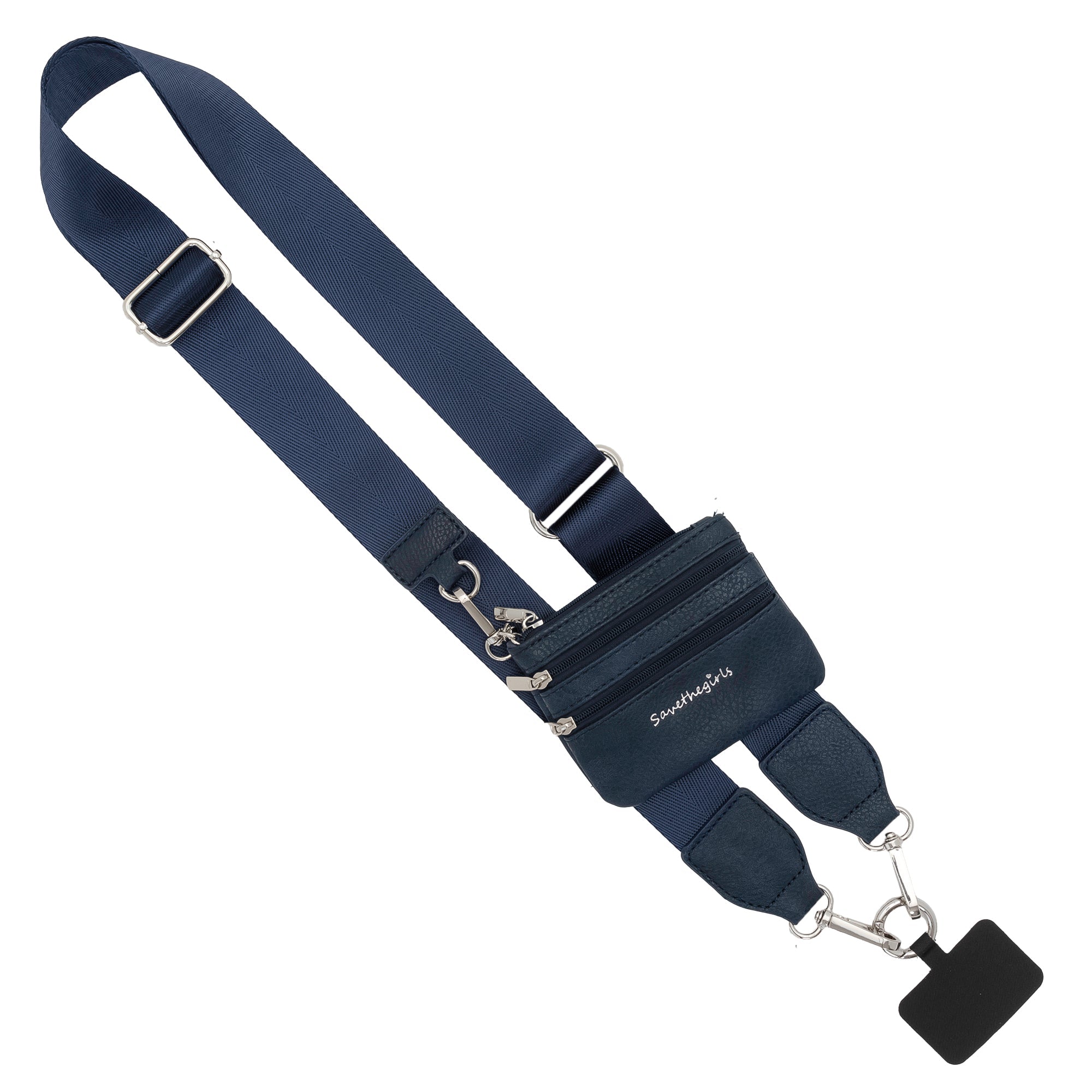 Clip & Go Strap with Pouch - Neutral Collection La Vie Bien Clip & Go Strap with Pouch - Neutral Collection