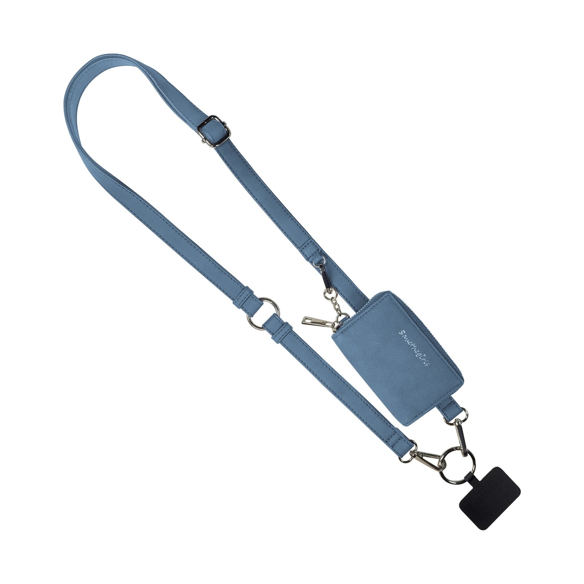 Clip & Go Strap w/Pouch Brushed Vegan Leather La Vie Bien Clip & Go Strap w/Pouch Brushed Vegan Leather