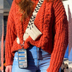 Clip & Go Strap w/Zippered Pouch Chevron La Vie Bien Clip & Go Strap w/Zippered Pouch Chevron