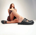 Chocolaticas® Blackout Women's Clog by Hot Chocolate Design