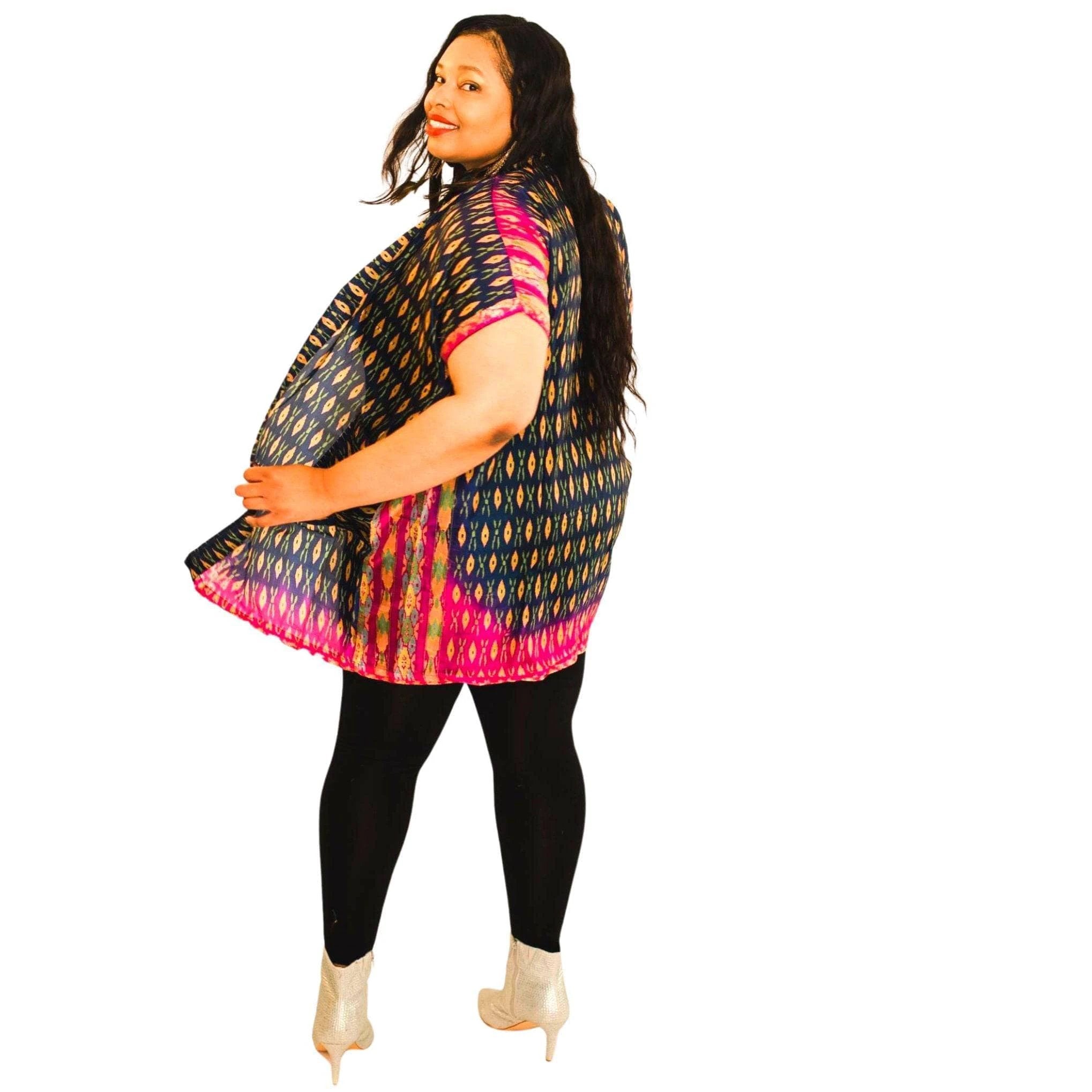 Amara Short Duster by Darn Good Yarn