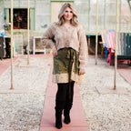 Knee-Length: "Mini" Sari Wrap Skirts