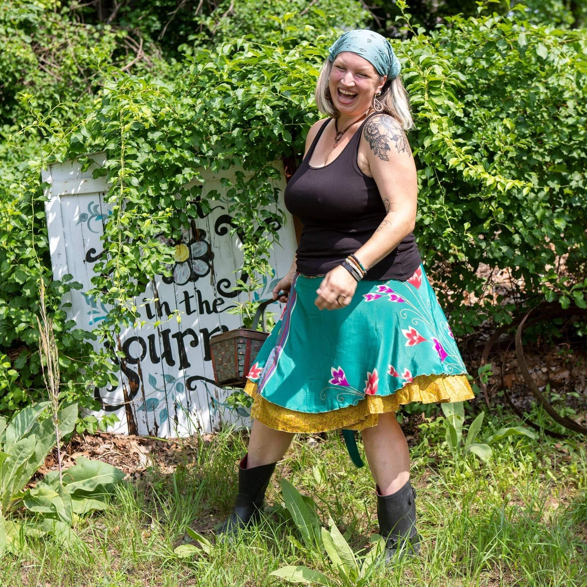 The Original Sari Wrap Skirt