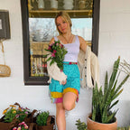 Knee-Length: "Mini" Sari Wrap Skirts