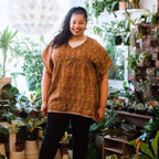 Aanya Adjustable Short Kaftan by Darn Good Yarn