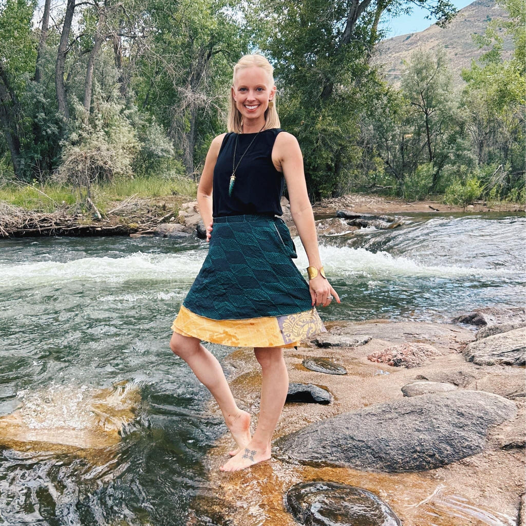 The Original Sari Wrap Skirt