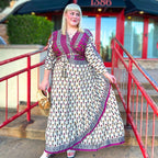 Zaria One-of-a-Kind Wrap Dress – Handmade, Sustainable, Stunning