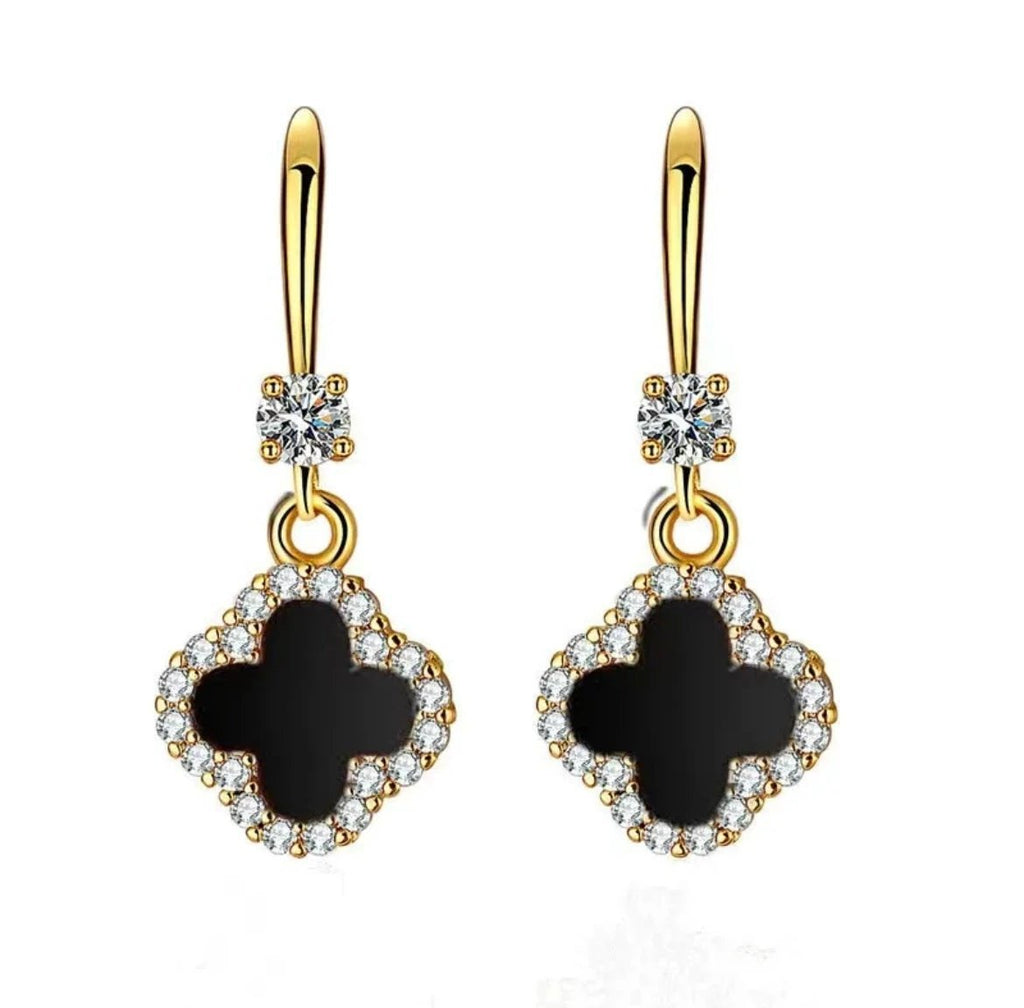 Clover Drop Earrings by Curated By Suarez