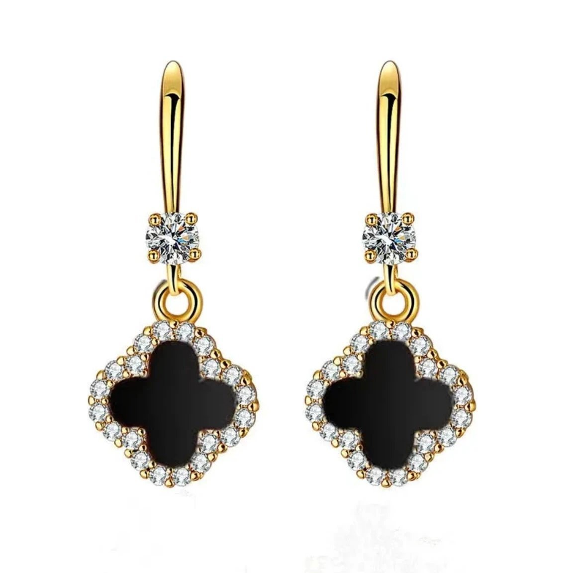 Clover Drop Earrings by Curated By Suarez