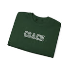 Coach Crewneck Sweatshirt Collegiate Lettering, warm Pullover Sweatshirt La Vie Bien Coach Crewneck Sweatshirt Collegiate Lettering, warm Pullover