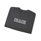 Coach Crewneck Sweatshirt Collegiate Lettering, warm Pullover Sweatshirt La Vie Bien Coach Crewneck Sweatshirt Collegiate Lettering, warm Pullover