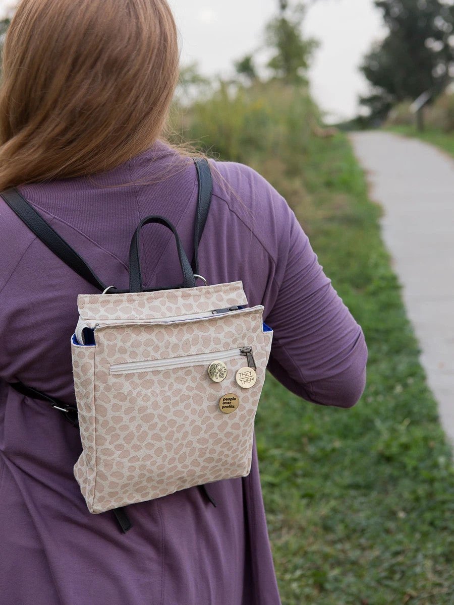 Cobblestone Mini Backpack by Fair Anita
