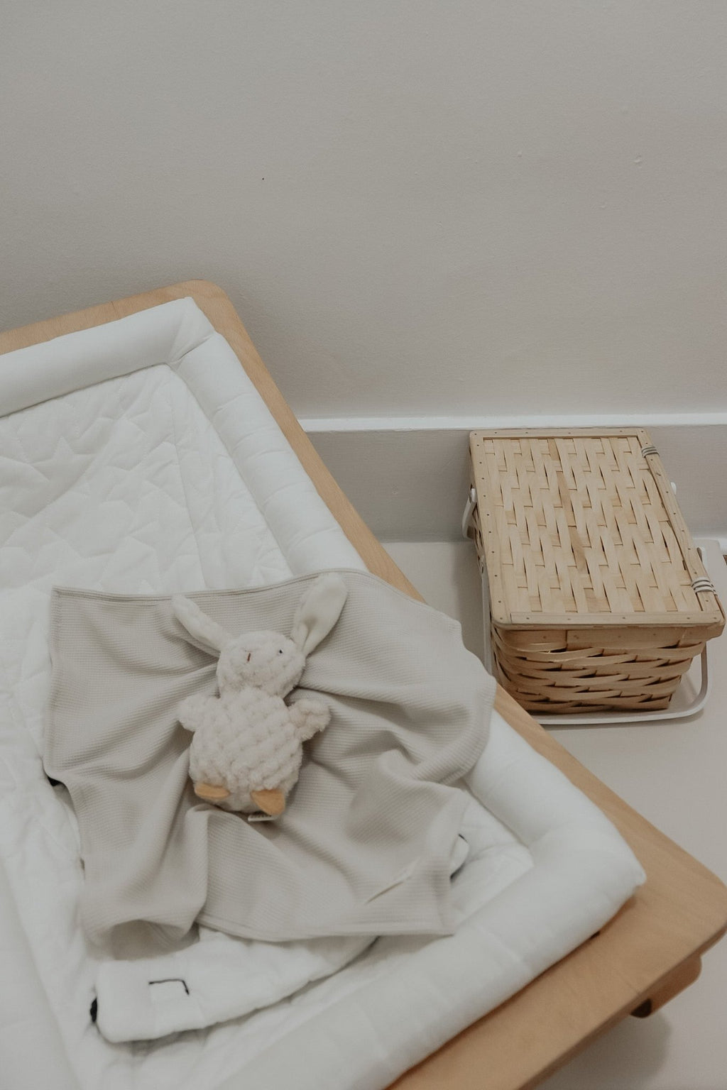 Coco Ivory Waffle Knit Blanket La Vie Bien Coco Ivory Waffle Knit Blanket