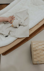 Coco Ivory Waffle Knit Blanket La Vie Bien Coco Ivory Waffle Knit Blanket