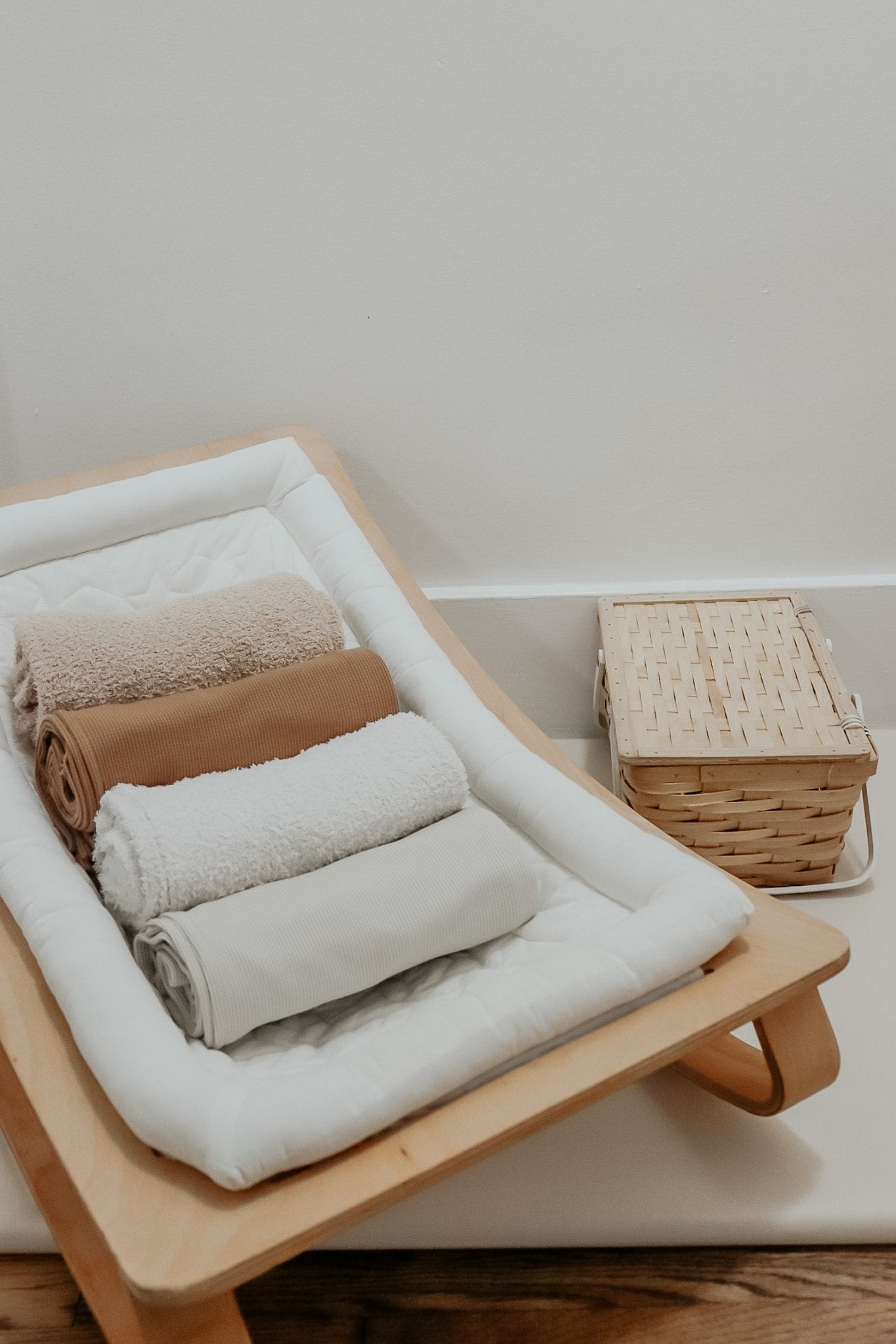 Coco Ivory Waffle Knit Blanket La Vie Bien Coco Ivory Waffle Knit Blanket