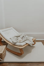 Coco Ivory Waffle Knit Blanket La Vie Bien Coco Ivory Waffle Knit Blanket