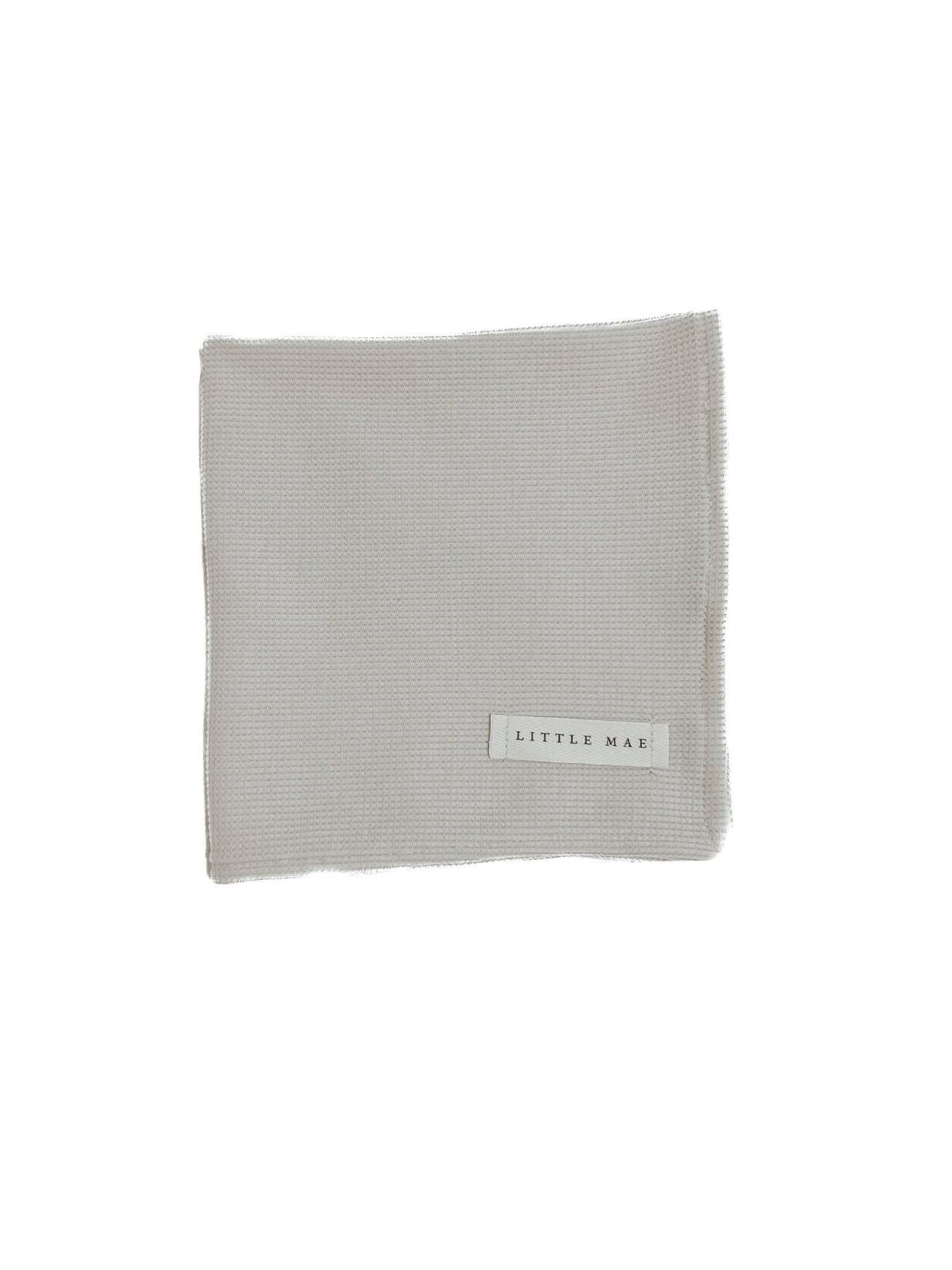 Coco Ivory Waffle Knit Blanket La Vie Bien Coco Ivory Waffle Knit Blanket