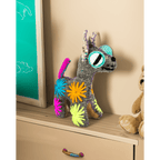 Coco the Chihuahua: Repurposed Wool Boho Decor - Mexico Decor La Vie Bien Coco the Chihuahua: Repurposed Wool Boho Decor - Mexico