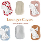 Coco Waffle Baby Lounger Cover La Vie Bien Coco Waffle Baby Lounger Cover