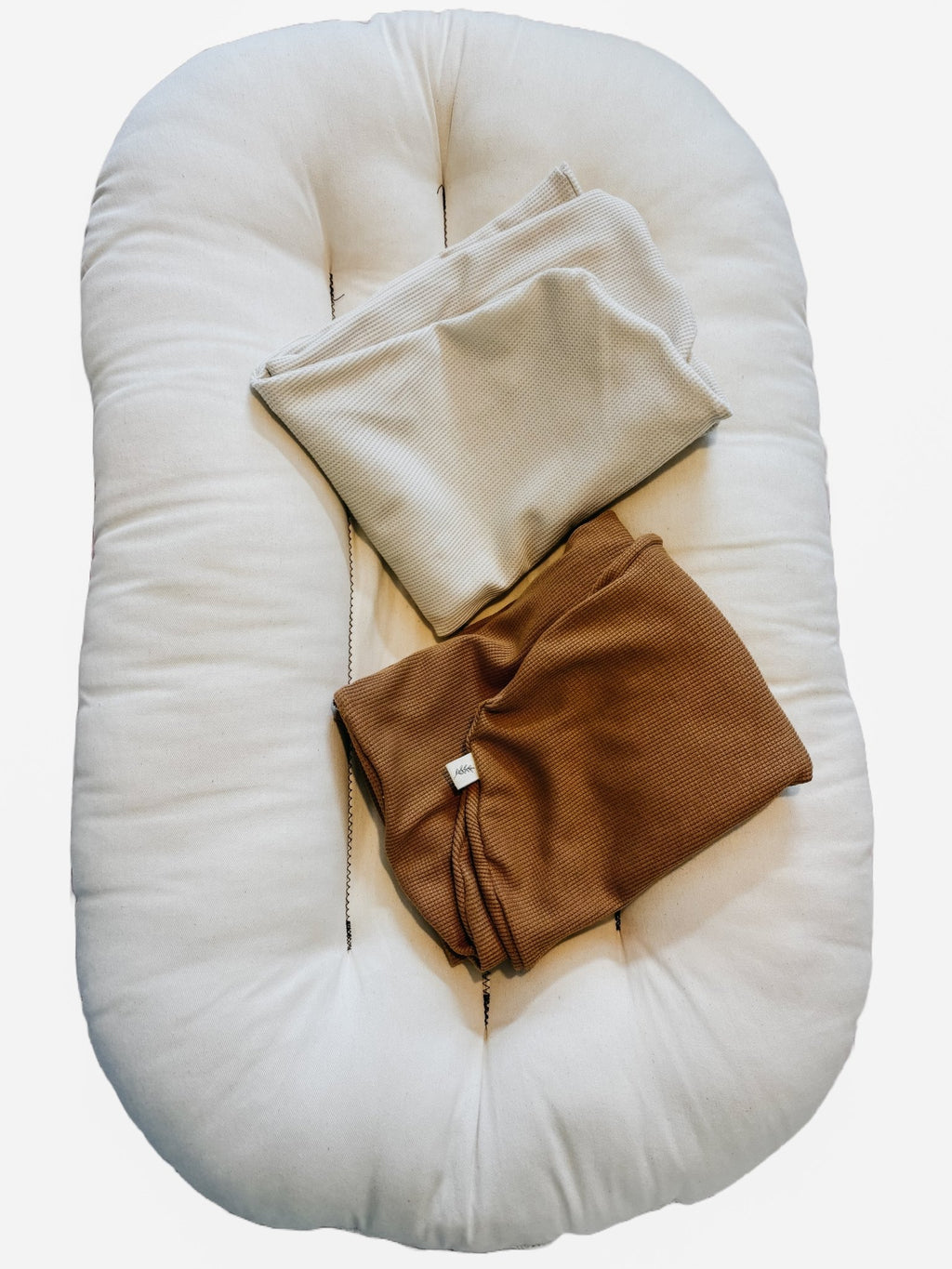 Coco Waffle Baby Lounger Cover La Vie Bien Coco Waffle Baby Lounger Cover