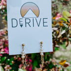 Coconut Post Earrings by Derive Jewelry