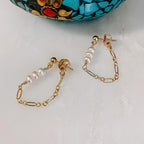 Coconut Post Earrings by Derive Jewelry