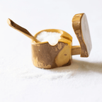 Coffeewood Mini Salt Box and Spoon by Upavim Crafts