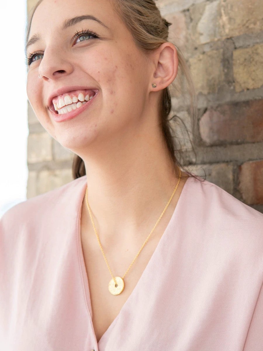 Coin Necklace by Fair Anita