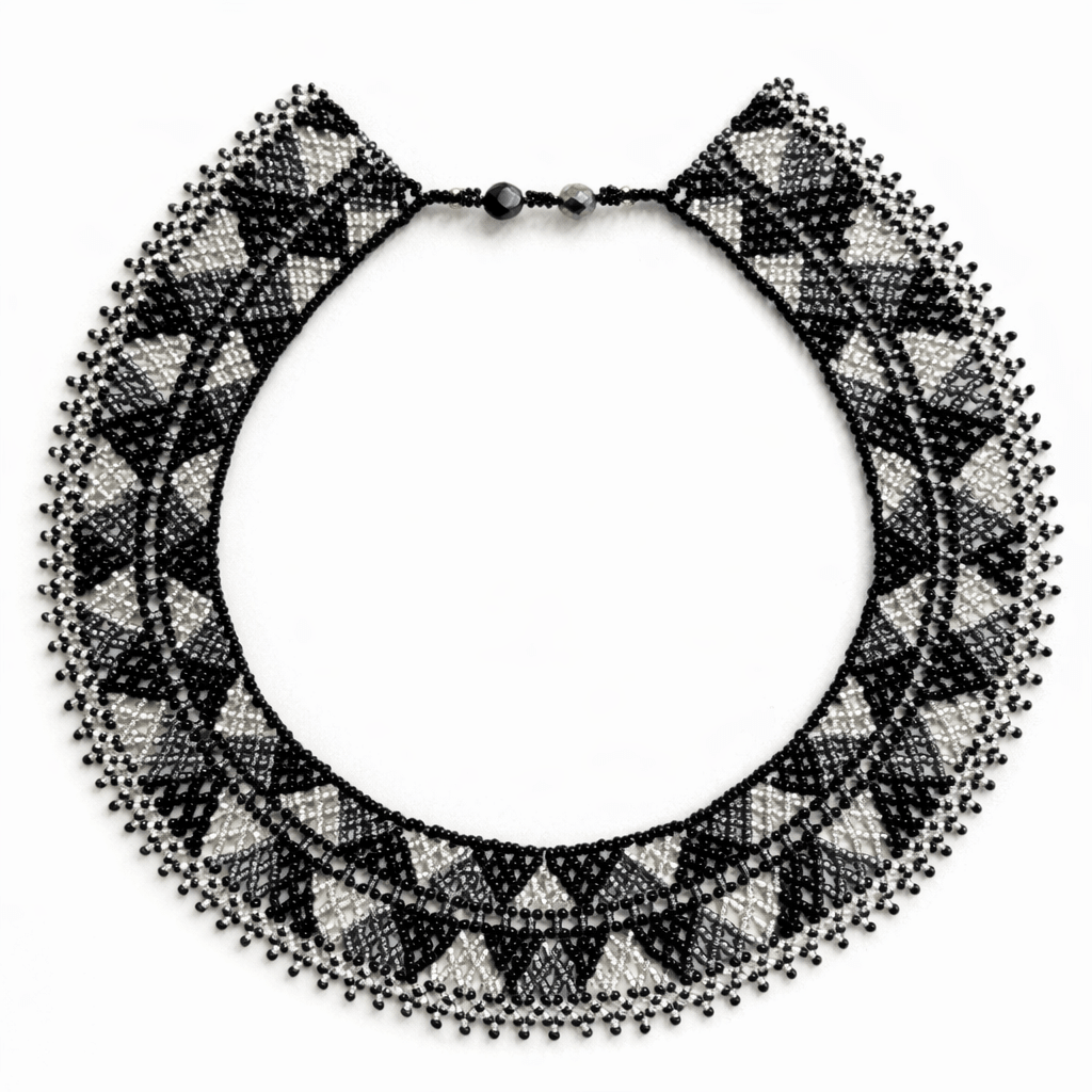 Collar Seed Bead Bella Necklace - Guatemala Jewelry La Vie Bien Collar Seed Bead Bella Necklace - Guatemala