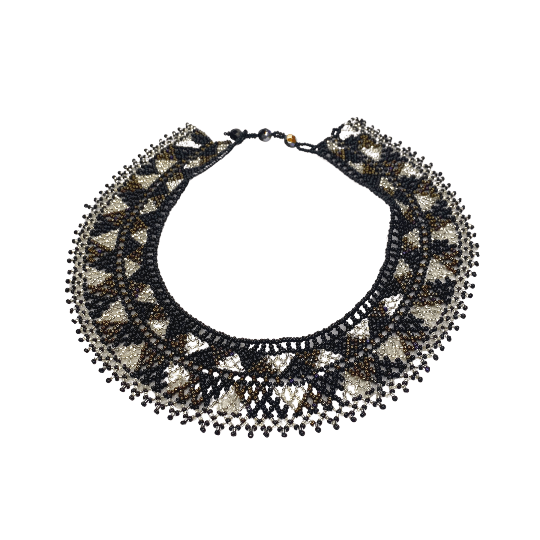 Collar Seed Bead Bella Necklace - Guatemala Jewelry La Vie Bien Collar Seed Bead Bella Necklace - Guatemala