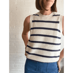 Colleen Striped Sweater Vest