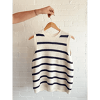 Colleen Striped Sweater Vest