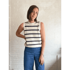 Colleen Striped Sweater Vest