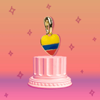 Colombia Flag Charm - Colombian Charms Collection