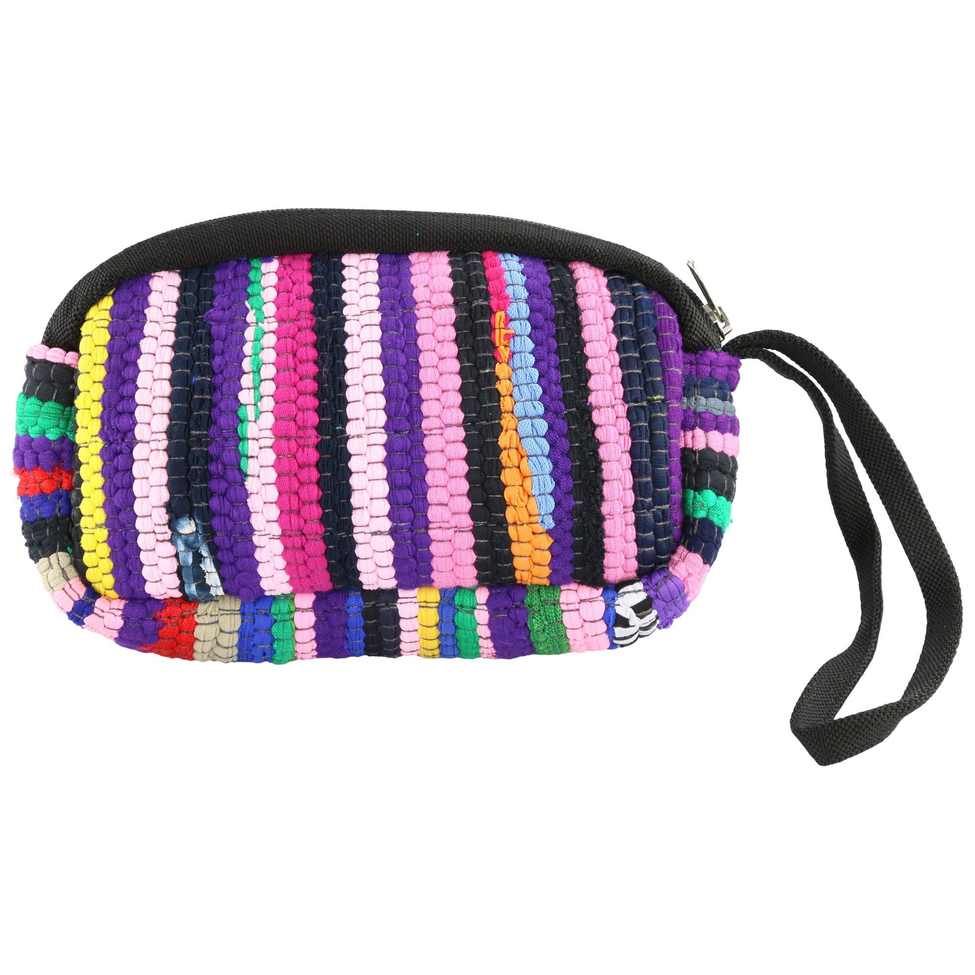 Color Burst Recycled Wristlet Clutch & Wallets & Coin Bags La Vie Bien Color Burst Recycled Wristlet